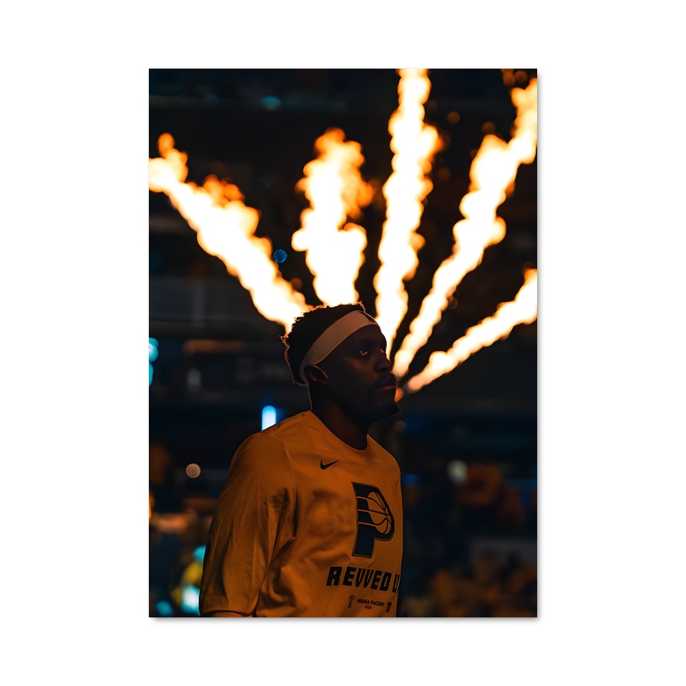 Poster Flammes et Style